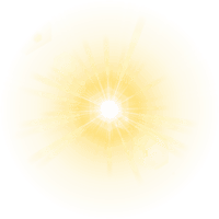 Light Sun Glory Golden PNG Free Photo