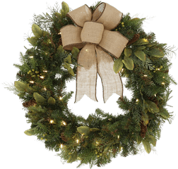 Christmas Wreath Png Picture - Real Christmas Wreath Png