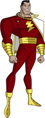 Shazam Png - Justice League Captain Marvel