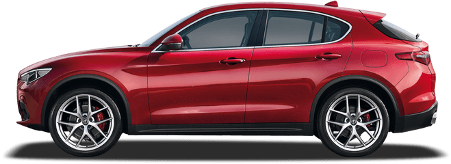 Download Free Png Car Side View - Alfa Romeo Stelvio 2018 Side