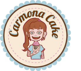 Carmona Cake Logo - Illustration Png