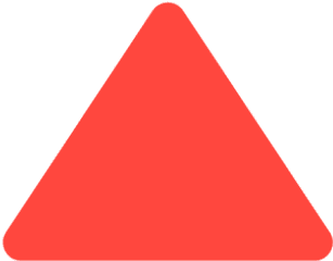 Red Triangle Pointed Up Emoji - Triangulo Emoji Png