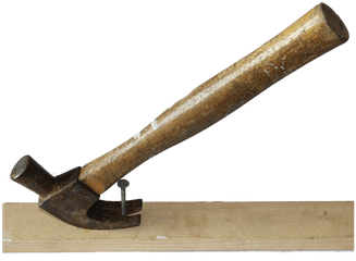 Tool Hammer Png Nail Wood - Portable Network Graphics