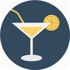 Lemonade Icon - Martini Png