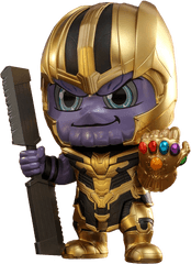 Cosbaby Hot Toys Bobble - Cosbaby Endgame Thanos Png