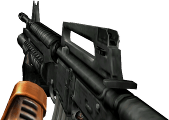 Half Life M4a1 Transparent Png Image - Fps Hud Png