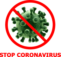 Coronavirus Symbol Stop PNG File HD