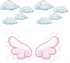 Download Overlay And Pixel Image - Transparent Cloud Gif Pixel Png