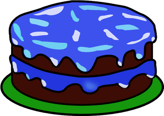 Birthday Cake Clipart Without Candles - Birthday Cake No Candles Png