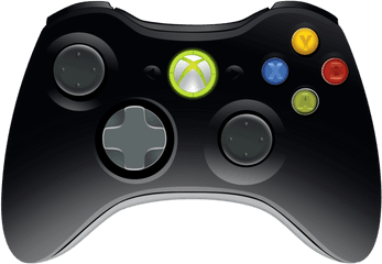 Xbox 360 Controller Black One Gamecube - Xbox 360 Controller Black Png