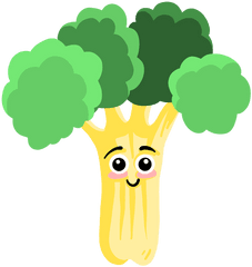 Leaf Broccoli Flat - Transparent Png U0026 Svg Vector Cartoon