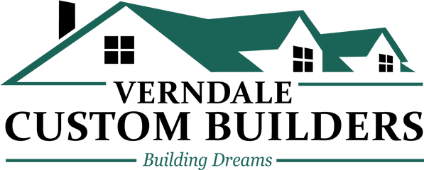 Verndale Custom Builders System Built Homes Tailored For You - House Building Logo Png