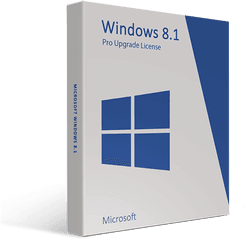 Microsoft Windows 81 Pro Upgrade License - Windows 8 Png