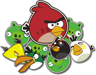 Download Image Of Angry Bird Clipart - Angry Birds Vector Png