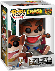 Funko Pop Games Crash Bandicoot S3 - Crash Walmartcom Funko Pop Crash Bandicoot Png