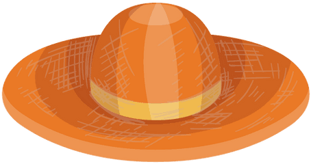 Floppy Straw Hat Icon - Transparent Png U0026 Svg Vector File Illustration