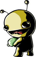 Alien Hominid - Super Meat Boy Alien Hominid Png