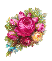 Bouquet Rose Valentine Free Clipart HD - Free PNG