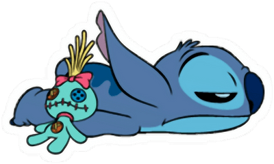 Tumblr Stich Sad Png Outlinefreetoedit - Stitch Png