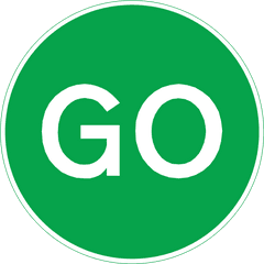 Go Png 4 Image - Go Road Sign Uk