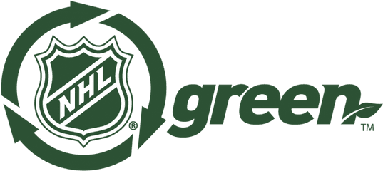 Penguins Support Nhl Green Week Environmental Initiatives - Nhl Green Logo Png