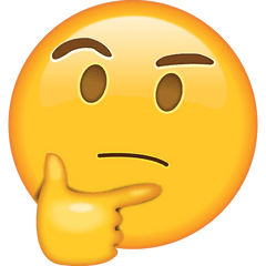 Thinking Emoji Free Photo Icon - Free PNG