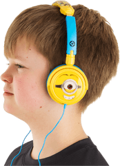 Minions Headphone Googly Eye - Googly Eye Headphones Png