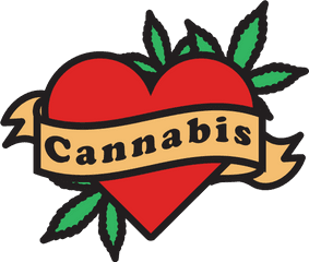 Sticker Pack - Cannabis Png Tattoo