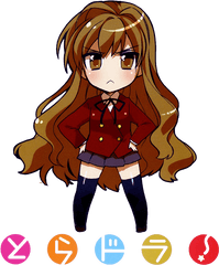 Photo Taiga Aisaka Fc - Girls Anime Chibi Transparent Background Png