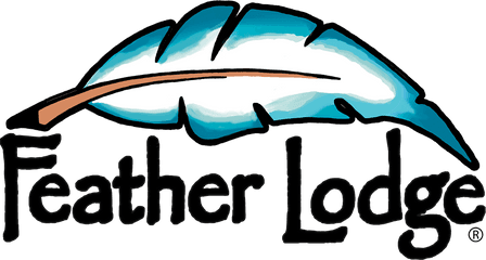 Feather Lodge Logo U2013 - Clip Art Png