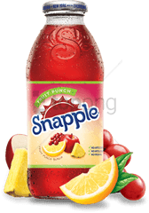 Fruit Punch - Snapple Fruit Punch 16 Oz Png