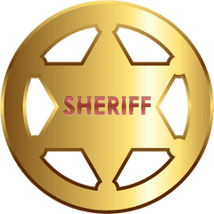 Badge Sheriff Police Officer Clip Art - Pictures Of Sheriff Police Badge Clipart Png