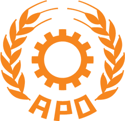 Logo Orange Transparent Background - Asian Productivity Organization Png