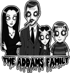 The Addams Family Portrait Is - Transparent Addams Family Png