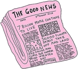 Freetoedit Random Pink - Newspaper Tumblr Png Transparent