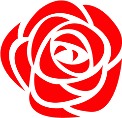 Red Rose Icon - Free Red Flower Icons Red Rose Symbol Png