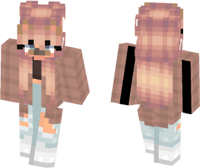 Download Dog Filter Minecraft Skin For - Teddy Bear Minecraft Skin Png