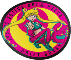 Sailor Moon Drift Bunny Suit Circle - Fictional Character Png