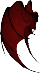 Demon Png Free Download Arts - Red Dragon Wings Transparent Background