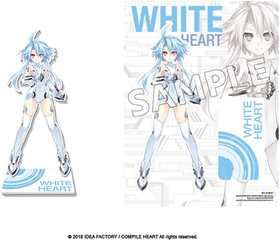 Goddess Acrylic Standee - White Heart Cartoon Png