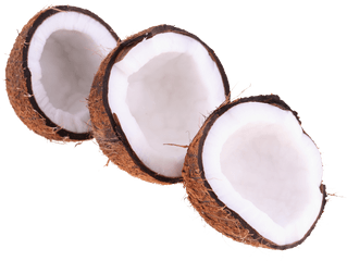 Coconut Milk Meat Food - Coconut Png Download 16471239 Coconut Meat Png