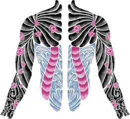 Design Tatto Yakuza - Orice Transparent Yakuza Tattoo Png