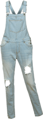 Jean Jeans Bluejeans Pants Denim 90s - Overalls Transparent Background Png