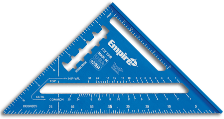 Rafter Squares Empire Level - Built On Trust Steel Square Png