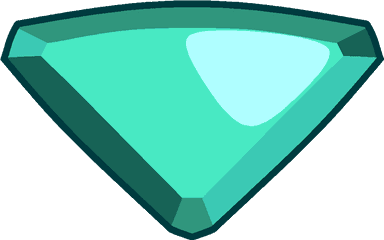 Gem Clipart Turquoise - Steven Universe Peridot Gemstone Png