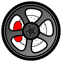 Alloy Car Vector Wheel Free Clipart HQ - Free PNG