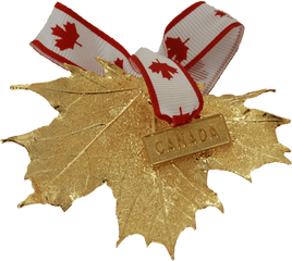 Canada Gold Maple Leaf Ornament - Canada Gold Png