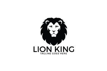 King Lion Logo Design - Lion Logo Png