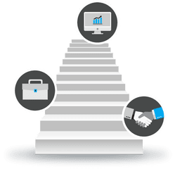 Optimize Your Linkedin Profile - Stairs Png