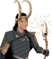 Pixilart - Loki By Lonewanderer Cartoon Png